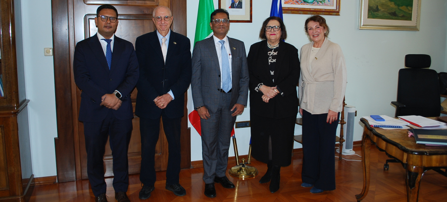 Cagliari, incontro in Prefettura tra Paola Dessì e l’ambasciatore del Bangladesh